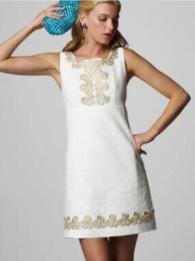 Lilly Pulitzer Size 2 Adelson Jacquard Shift Dress